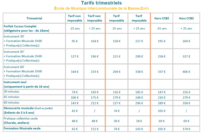 2025_2026_Tarifs 2025_2026_Tarifs