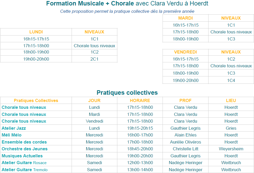 École de musique de la Basse-Zorn - Pratiques collectives 2023-2024 - ÉMBZ v4
