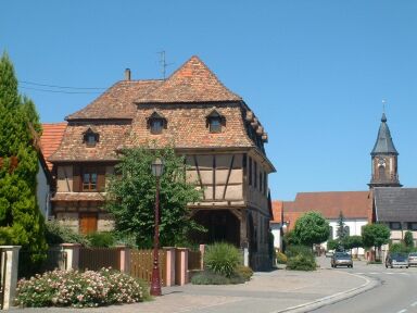 Maison de la Dîme des comtes de Linange (1726) ©Commune de Weyersheim