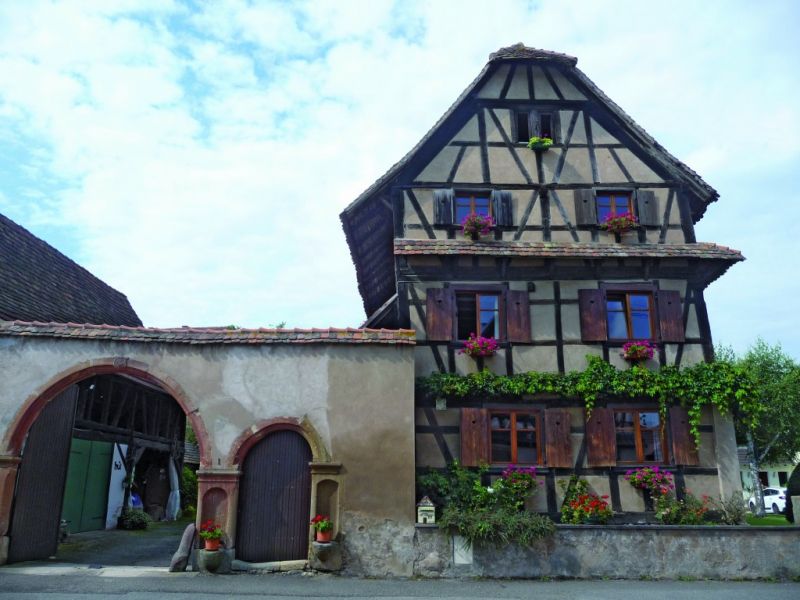 Maison de la Dîme des évêques de Strasbourg (1721) ©Commune de Weyersheim