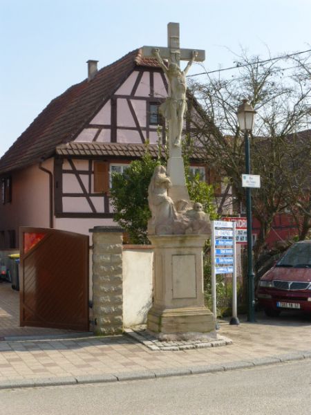 Calvaire (1908) 2 rue des Prés à Weyersheim ©CCBZ