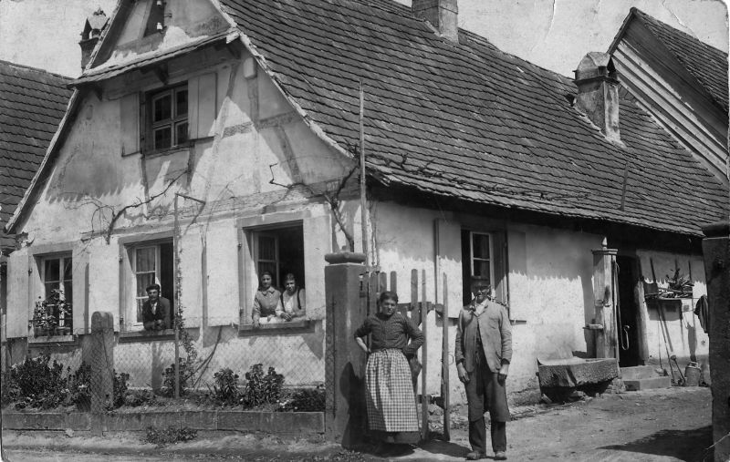 Une ancienne maison de journalier disparue (aujourd