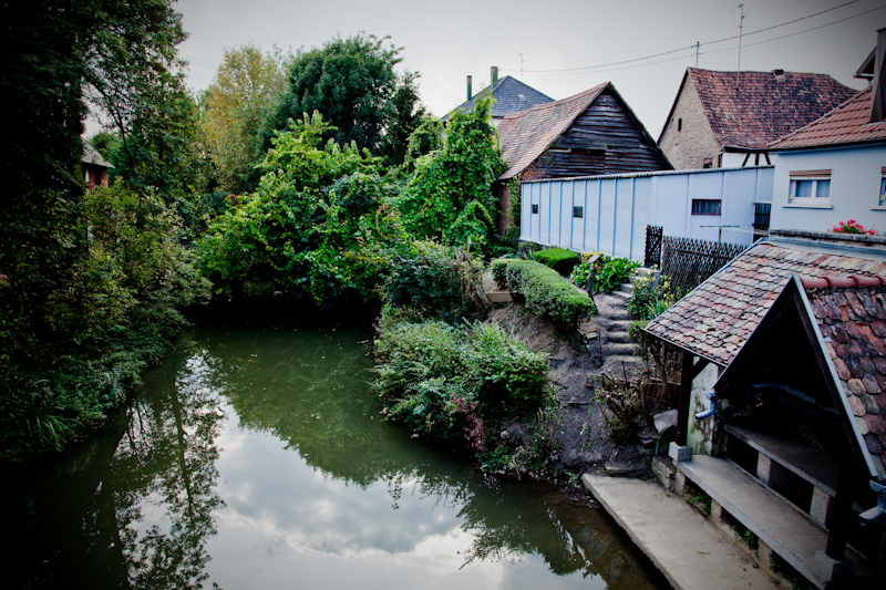 Vue du pont de Gambsheim ©Madeos