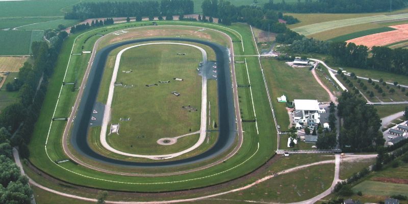 Hippodrome vue du ciel ©Commune de Hoerdt